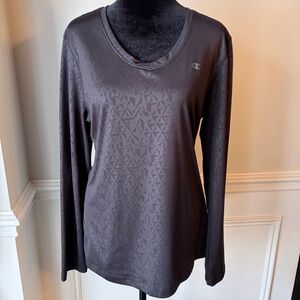 Champion Powertrain Vapor Long Sleeve V-Neck Top